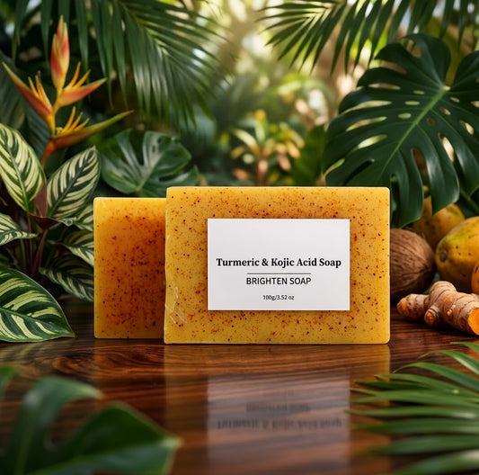 Brightening Turmeric & Kojic Acid Cleansing
Bar!!!