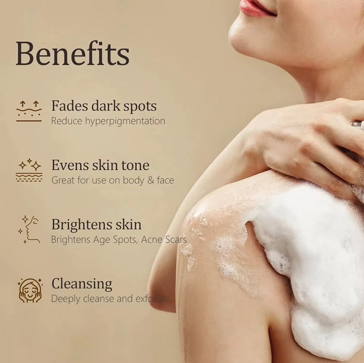 Brightening Turmeric & Kojic Acid Cleansing
Bar!!!